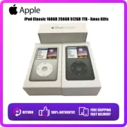 Apple iPod classic 7th Generation Gray/Silver/Blue-160GB / Bundle / Retail Box