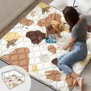 Thick Foam Baby Play Mat 50x50 | Waterproof Cushion for Tummy Time & Playpen
