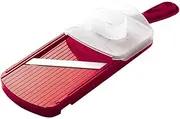 Kyocera Mandolin Slicer Mandolin Slicer with Handguard, Red, CS-152-NRD