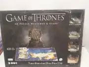 GOT Game of Thrones 4D Puzzle Westeros & Essos New Damaged box 891 Pieces