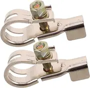 COMPUKAS 2pcs Heavy Duty Battery Terminal Connectors Durable Aluminum Alloy Car Battery Post Adapters for Reliable Vehicle Connections Easy Installation for Enhanced Performance