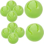 Toddmomy 10pcs Animal Puppet Bell Balls Safe Doll Stuffing Parts Double Rattles Beads for Cat Portable Noise Maker Inserts for Indoor