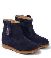 [Pom d'Api] Pom d'Api Trip Arty suede ankle boots UK 11 blue