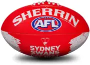 AFL Sydney Swans Song Football, Size 2