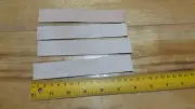 KANGAROO SKIN LEATHER 4 strips VEG TANNED 160mm x 25.4mm - strop hone craft band