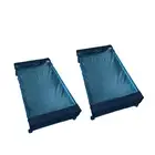 Under Bed Storage Container With Lids And Wheels Multifunctional Home Dorm New