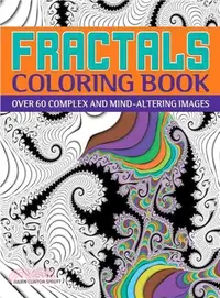 在飛比找三民網路書店優惠-Fractals Adult Coloring Book ─