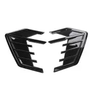 Universal 2pcs Car Fender Side Vents Decor Air Flow Intake Hole Grille Spoiler DIY Style Car Air Flow Intake Vent Hood Cover