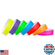 700 WristCo Tyvek Wristbands for Events, 7-Color Variety Pack – Tamper-Proof