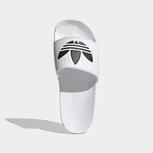【adidas 愛迪達】拖鞋 男鞋 女鞋 運動 三葉草 ADILETTE LITE 白黑 FU8297