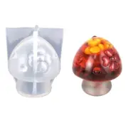 Mushroom Shape Epoxy Resin Silicone Mold DIY Table Ornament Tool