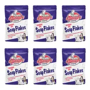6PK Granny's Original Fragrance Free Soap Flakes Natural Laundry Detergent 425g