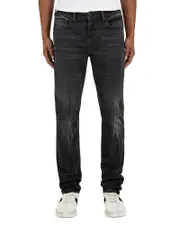 Prps Ecology Slim Fit Five Pocket Jeans in Black