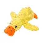 Pillow Dog Toy for Sleeping Duck Tugging Yellow Puppy Chewing Soft Plush