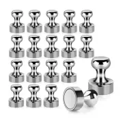 3/5/10 Pcs Super Strong Neodymium Magnet Magnetic Pushpins Sucker Thumbtack Stee