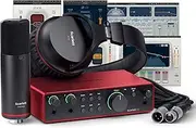 AudioDeluxe Focusrite Scarlett 2i2 Studio (4th Gen) USB Audio Interface and Waves Musicians 2 Bundle