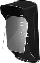 Uonlytech Outdoor Doorbell Rain Cover Weatherproof Protector for Wireless Chime Easy Adhesive Installation Design for Rain and Sun Extended Coverage for Enhanced Durability
