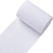 10cm Wide Flat Elastic Bands Waistband Tape White Sewing Bands Webbing Garment Sewing Accessories for Dressmaking/Sewing/DIY Crafts -3 Yards
