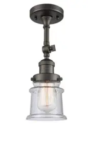 Innovations Lighting 201F Small Canton Small Canton 6"W - Bronze