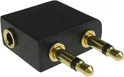Airline Airplane Headphone Travel Adapter Earphones Converter Jack Audio 3.5mm
