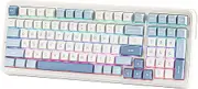 MechLands MCHOSE K99 96% Wireless Gaming Keyboard, Gasket Mechanical Keyboard, BT5.0/USB-C/2.4GHz Wireless Creamy keyboard, with 6-Layer Padding, 6000mAh Battery, Hot Swappable, NKRO for Win/Mac/Linux