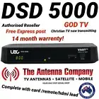VAST Decoder Satellite Receiver UEC Altech 2024 UEC DSD 5000 RV with vast card