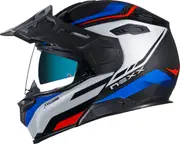 Nexx X.Vilijord Hiker Helmet, black-red-blue, Size 2XS for Men Black Red Blue