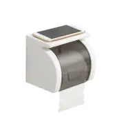 Wall Mounted Toilet Paper Holder Waterproof Tray Roll Tube for Toilet Paper Storage Box Tray Tissue Box Shelf Bathroom Product
