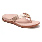 Vionic Tide Aloe Toe Post - Rose Gold
