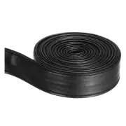Black Leather Strap Leather Strip 25mm Wide 5M Long Flat Cord for Clothing Belt