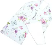 OHPHCALL Elderly Bib Bibs for Eating Reusable Snap Button Comfortable Polyester Material