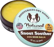 SNOUT SOOTHER Natural Dog Company - Dry Chapped Cracked and Crusty Dog Nose Remedy for Dry Dog Noses 2 OZ