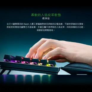 RAZER 雷蛇 Ergonomic Wrist Rest 人體工學手腕托 手托 鍵盤軟墊 全尺寸/MINI 光華商場