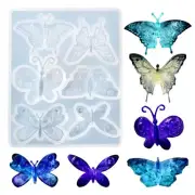 Resin Mold,Earring Mold Resin Jewelry Molds for Butterfly Epoxy Resin Casting Mo