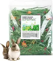 Rabbits Hay Bedding - Safe Natural Grass Hay Bedding for Hamster - Healthy Pet Food Improves Digestion for Small Animal Gerbils, Hamsters, Chinchillas