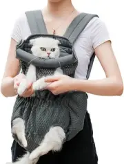 Dog Carrier Backpack - Legs Out Front-Facing Dog Hiking Backpack for Small
