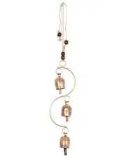 Matr Boomie 6.5in Rustic Noah Cow Bell Wind Chime