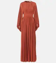 [Zimmermann] Zimmermann Illuminate gathered gown AU 6 red