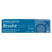 Resolve Jock Itch Cream 25g Anti-Fungal Effective Treatment of Tinea Cruris Ego
