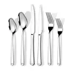 72 Piece Silverware Set with Steak Knives for 12, Stainless Steel Flatware Se...
