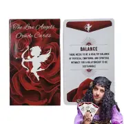 The Love Angel Oracle Cards Full English Tarot Cards Fate Divination Tarot