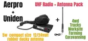 BRAND NEW Aerpro AP477E UHF 80 Channel Radio 5 Watt and 3 DB Uniden ANTENNA