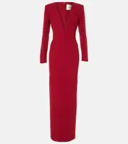 [Roland Mouret] Roland Mouret Crêpe gown AU 12 red