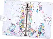 Tofficu 1Pc Transparent Notebook Cover PVC Diary Protector for Lightweight and Easy to Clean Creative Handbook Case for and Daily Use