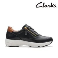 在飛比找PChome24h購物優惠-【Clarks】女鞋Tivoli Zip微尖頭側拉鏈輕盈休閒