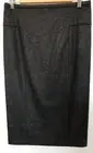Saba Size 10 Grey Merino Wool Karlie Pencil Skirt Australian Designer Label NWT