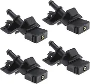 SING F LTD 4PCS Car Windshield Wiper Washer Nozzles 85381-30110 85381-12300 Windscreen Washer Wiper Spray Jet Compatible with Corolla/Altis XD RX350 AL10