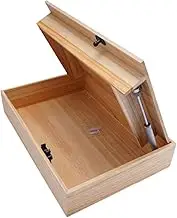 Concealed Floating Shelf Wood Wall Mount Drawer for Dorm Small Space Bedroom
