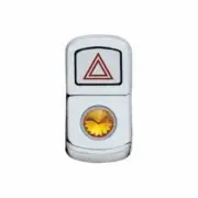 UP Rocker Switch Actuator Cover Hazard Light for Peterbilt Amber Jewel #45122