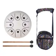 5.5 Inch 8-Tone Steel Tongue Drum C Key Percussion Instrument Handpan Drum K8Z7